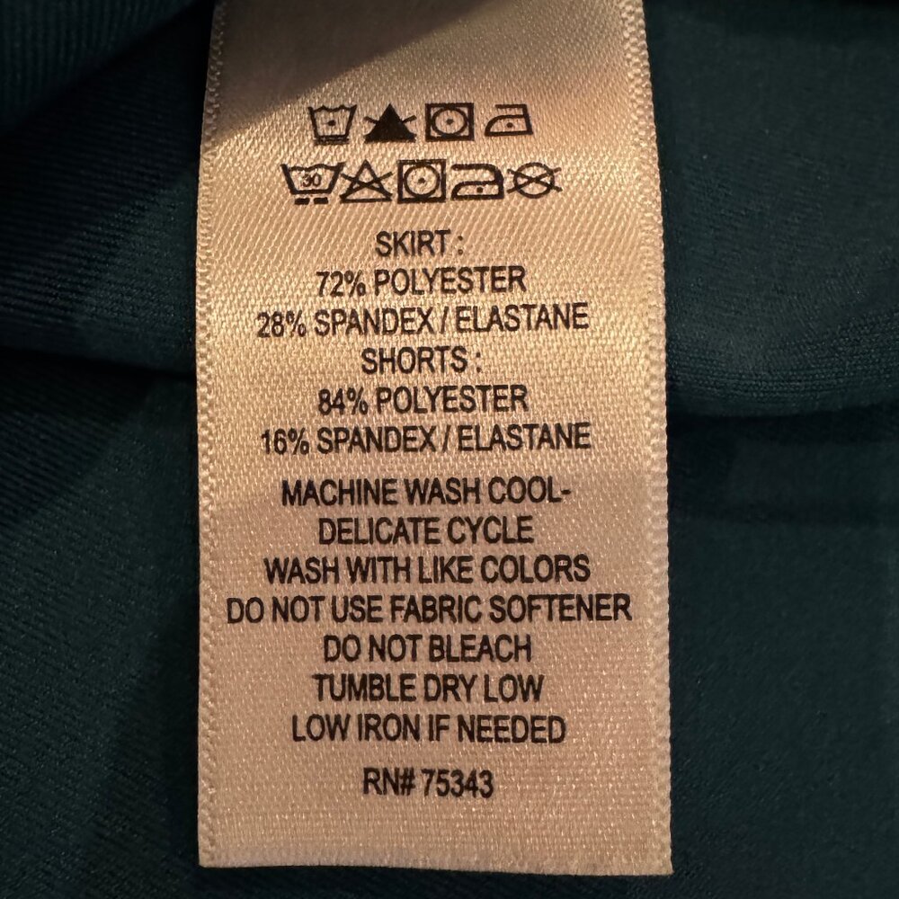 Like New Tommy Bahama Golf Skirt in Teal Size Small - Picture 5 of 5